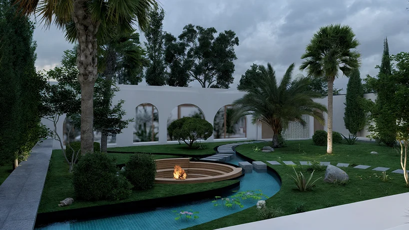 طراحی ویلا کوشک استودیو زیوان 5