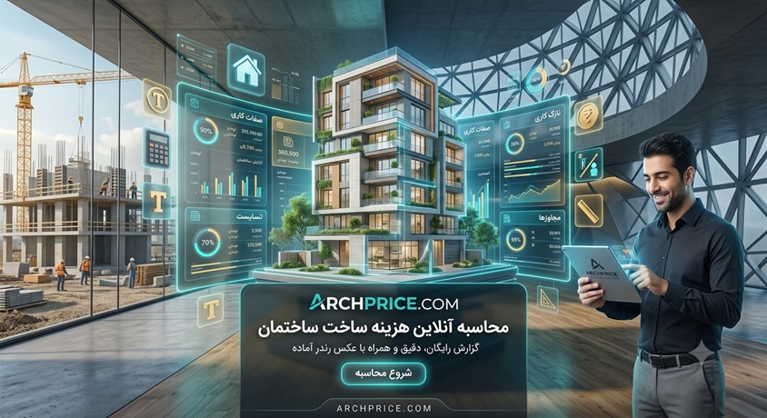 آزک پرایس محاسبه آنلاین هزینه ساخت ساختمان در ایران